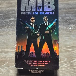 Men in Black MIB 1997 VHS Holographic Foil Cover Will Smith Tommy Lee Jones