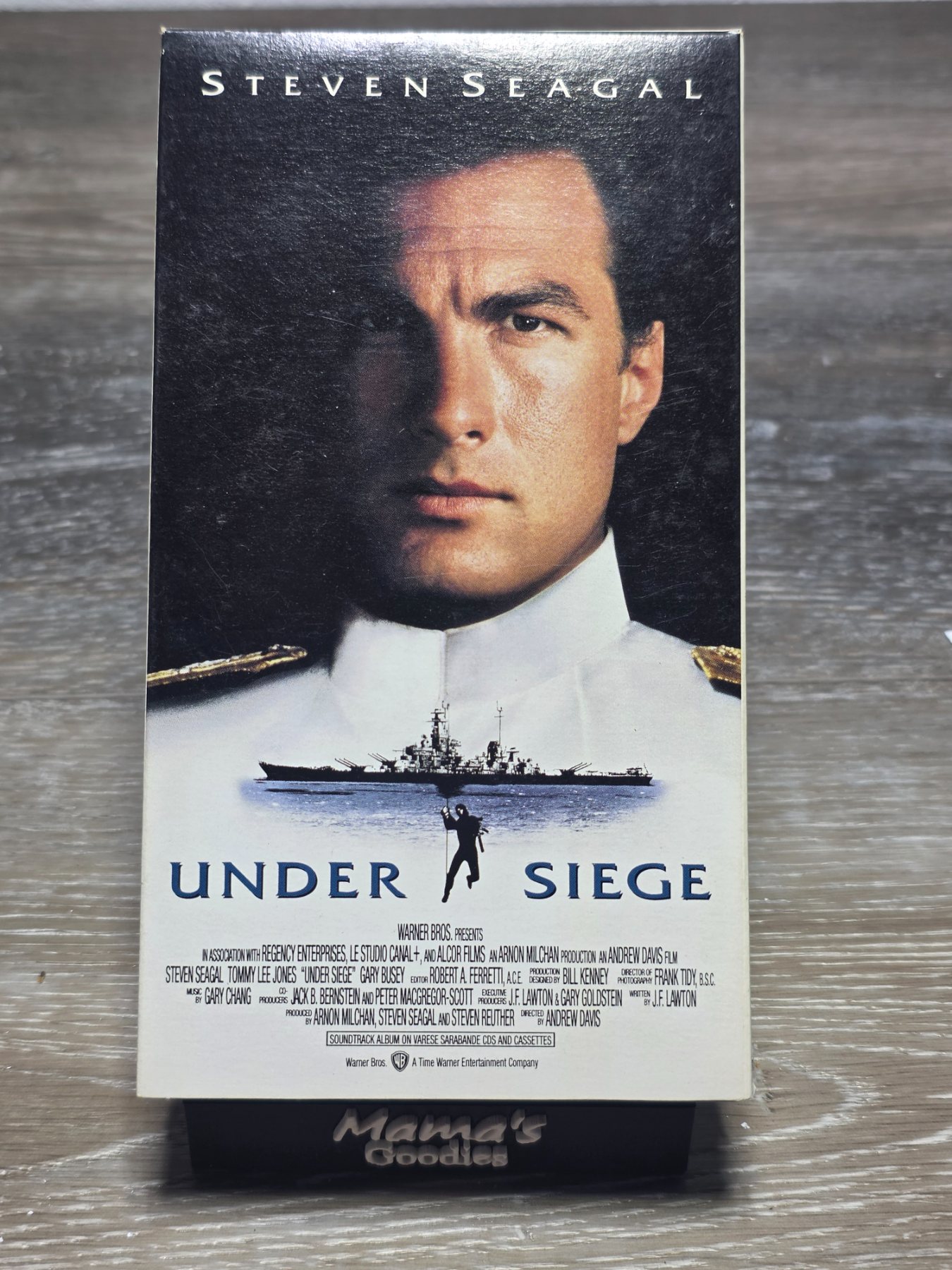 Under Siege VHS 1993 Steven Seagal Warner Home Video
