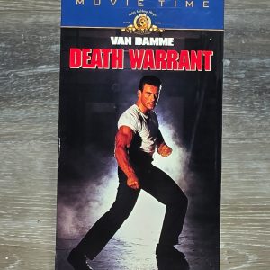 Death Warrant VHS 1990 MGM/UA Movie Time Jean-Claude Van Damme