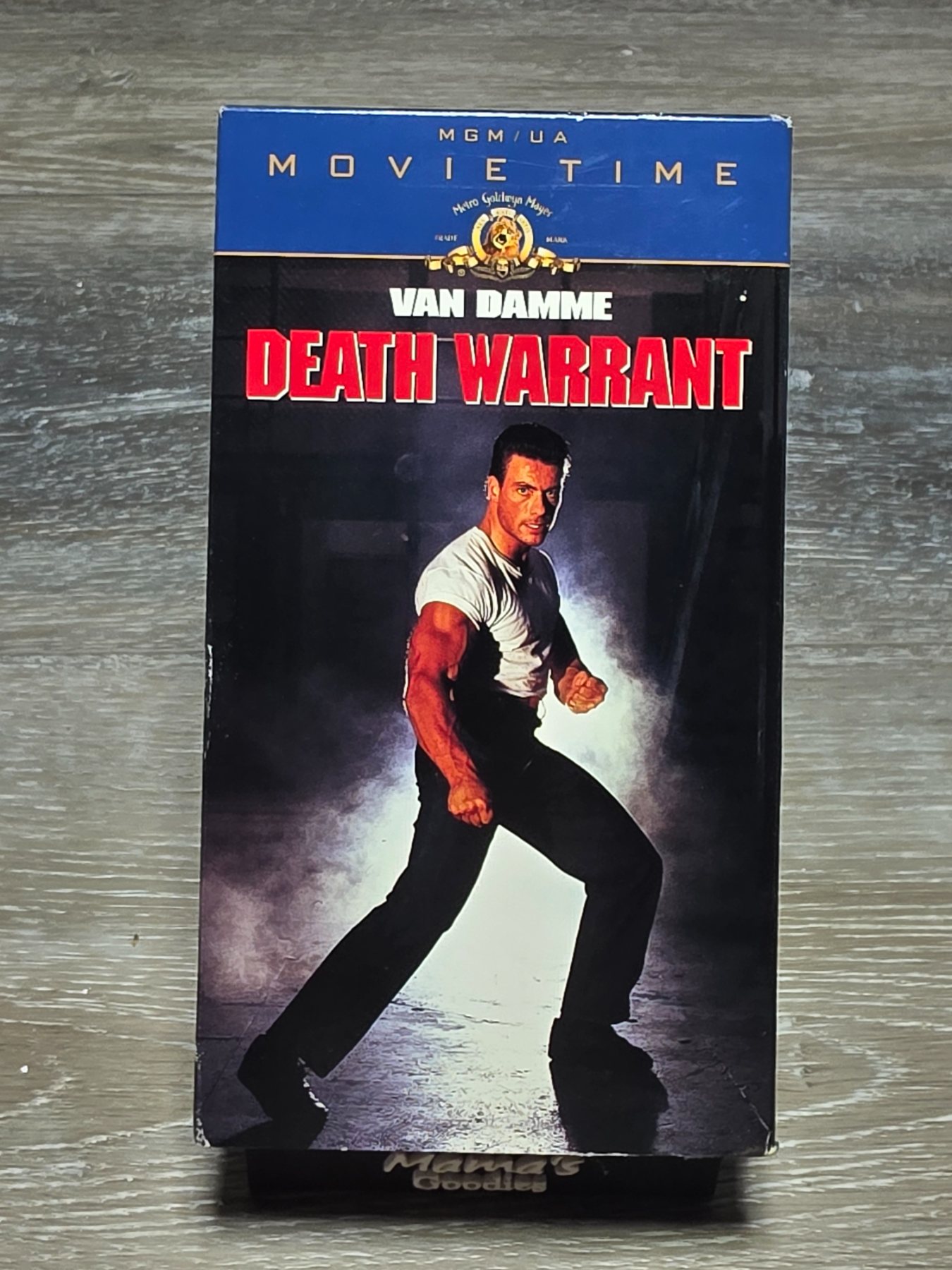 Death Warrant VHS 1990 MGM/UA Movie Time Jean-Claude Van Damme