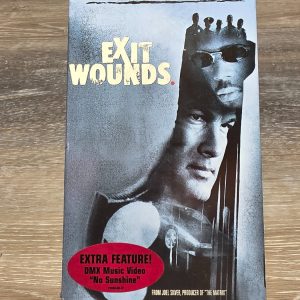 Exit Wounds VHS 2001 Steven Seagal DMX Warner Bros