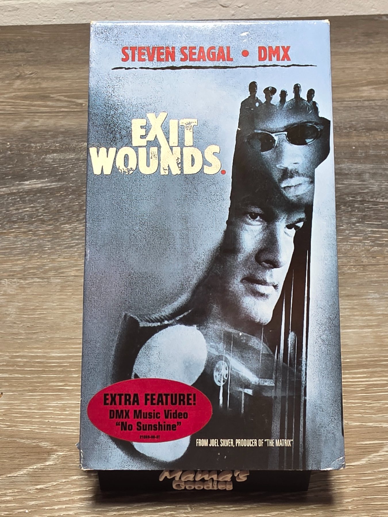 Exit Wounds VHS 2001 Steven Seagal DMX Warner Bros