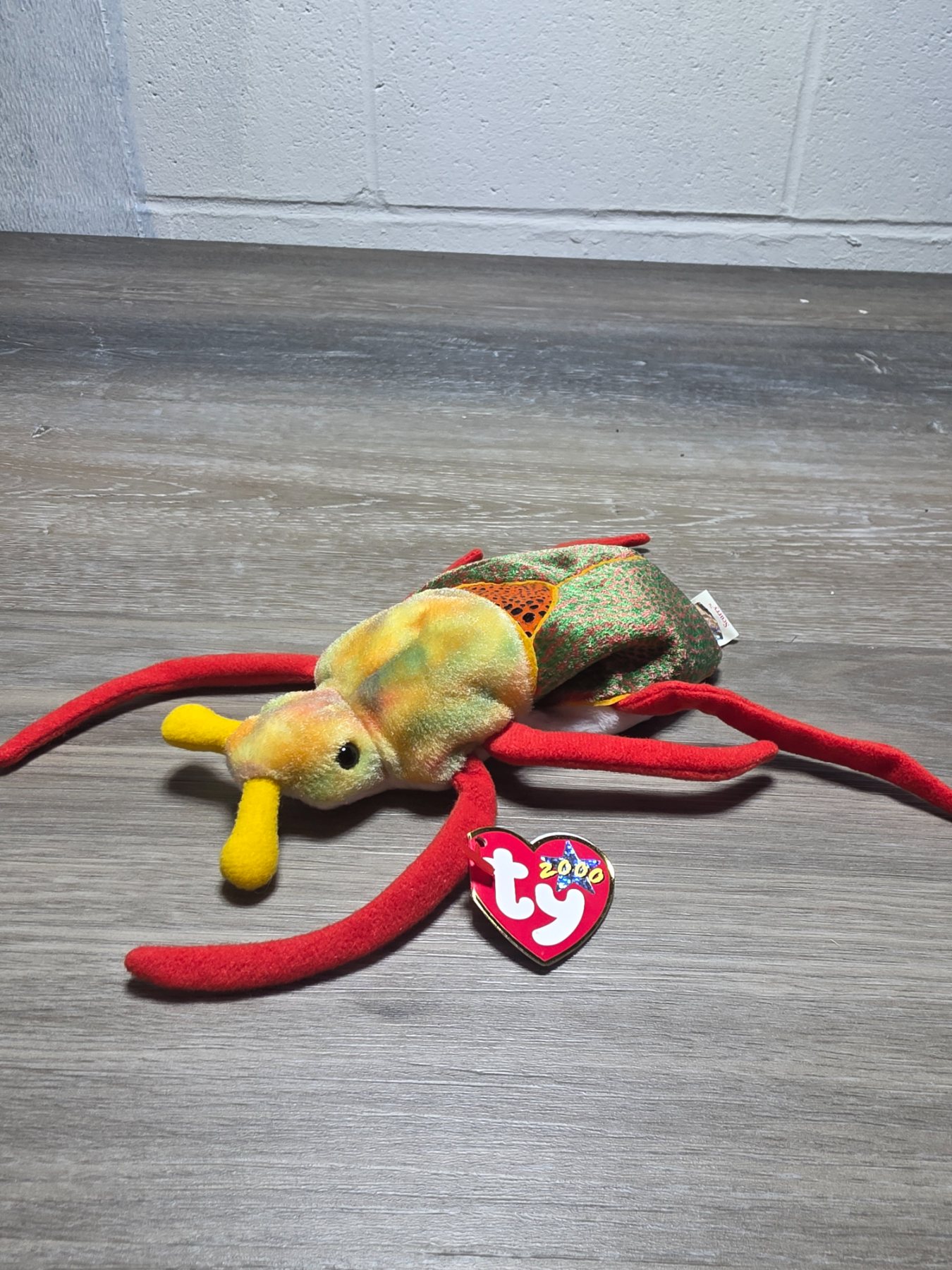 Ty Beanie Babies Scurry Beetle Plush 2000 with Tags