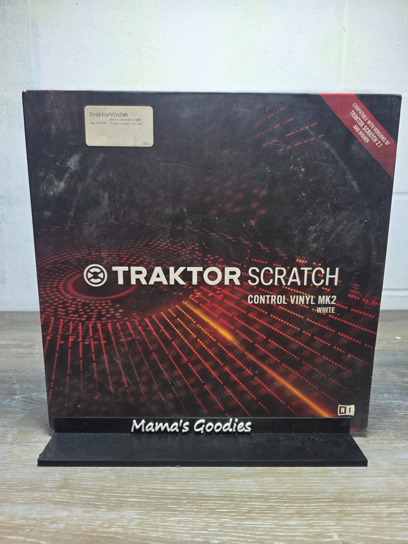 Native Instruments Traktor Scratch Control Vinyl MK2 White 12" LP