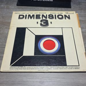 Enoch Light & The Light Brigade Dimension 3 LP Command RS 867-SD Stereo