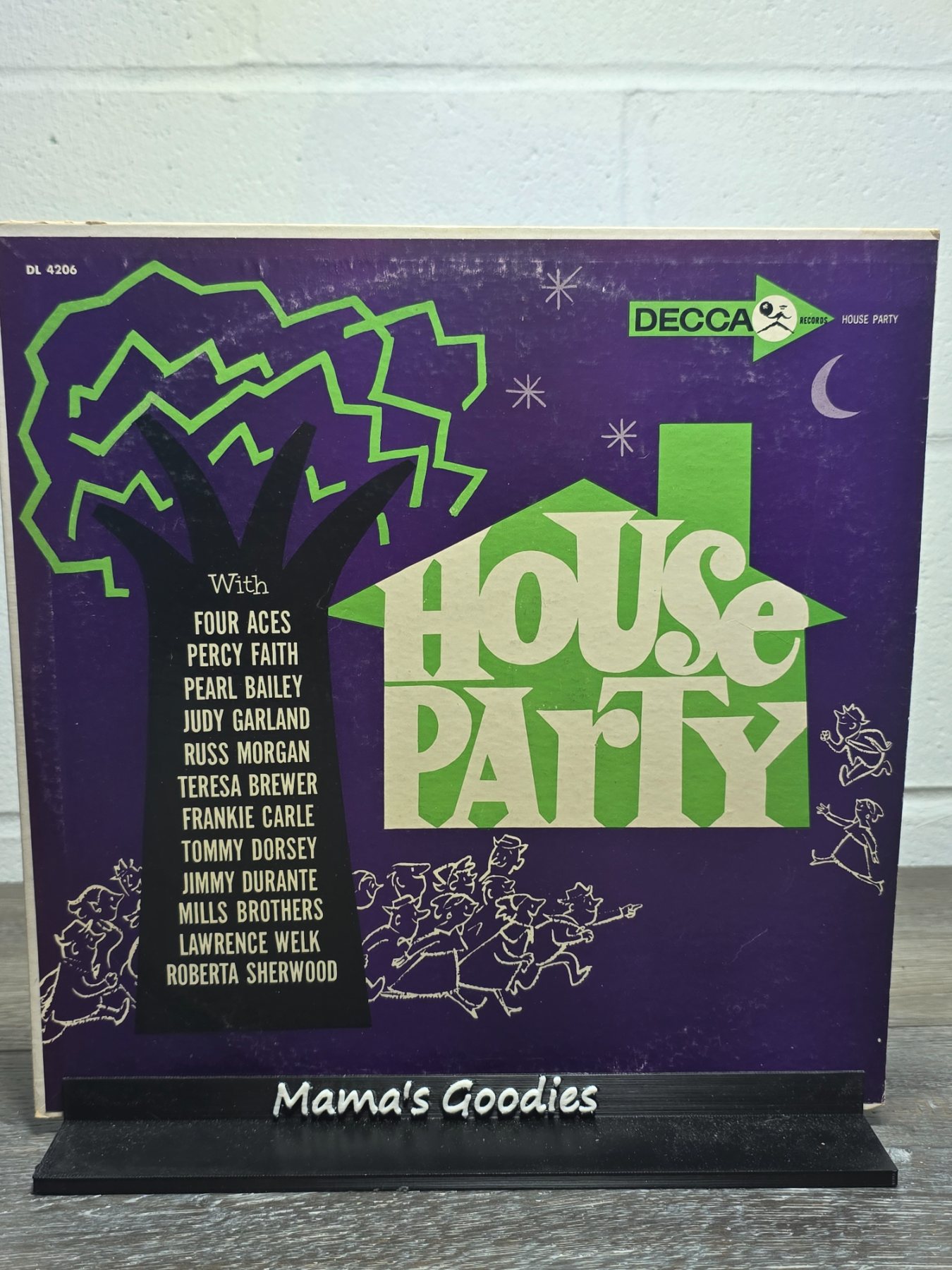 Decca House Party Various Artists LP DL 4206 33 1/3 RPM