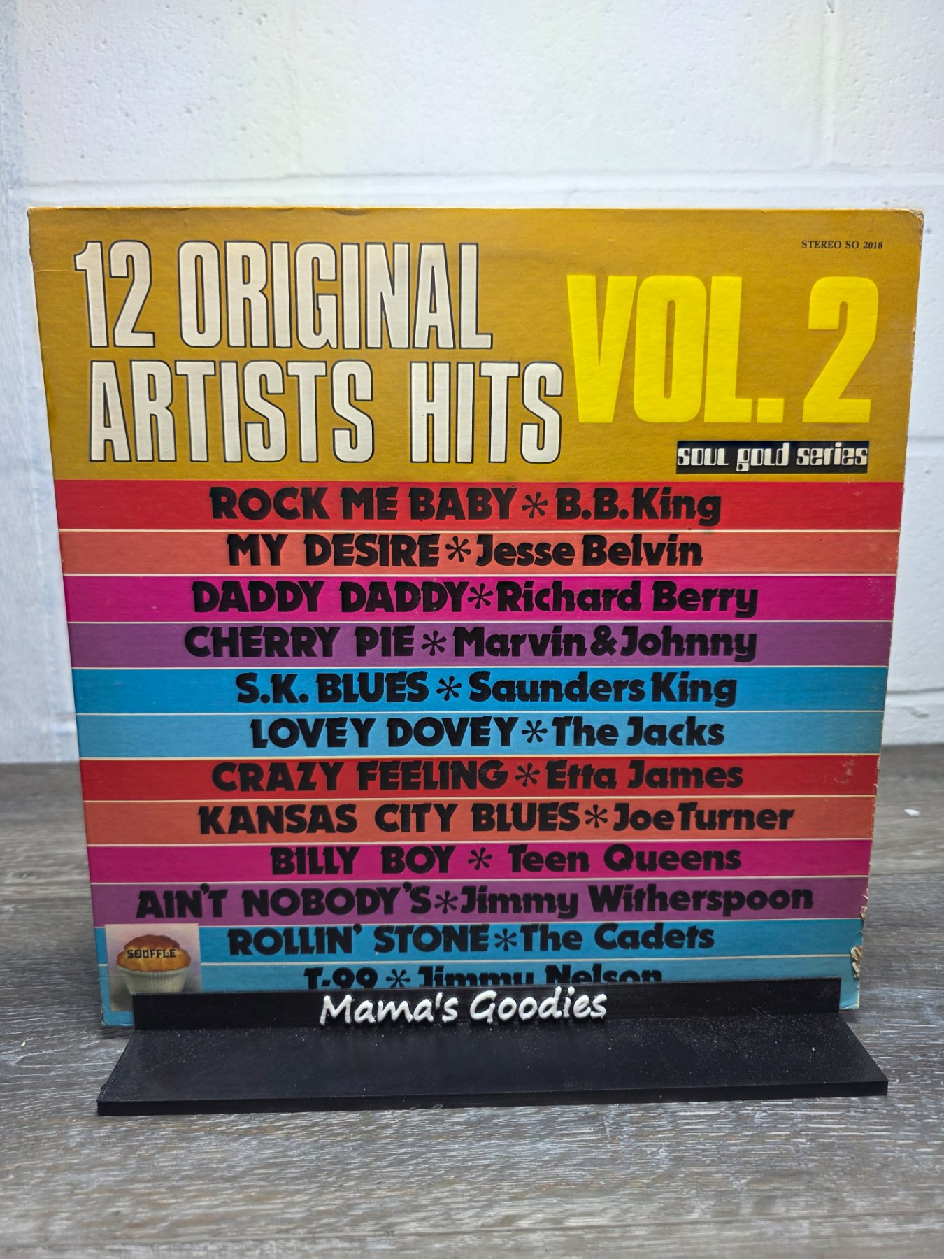 12 Original Artists Hits Vol. 2 Soul Gold Series LP SO-2018