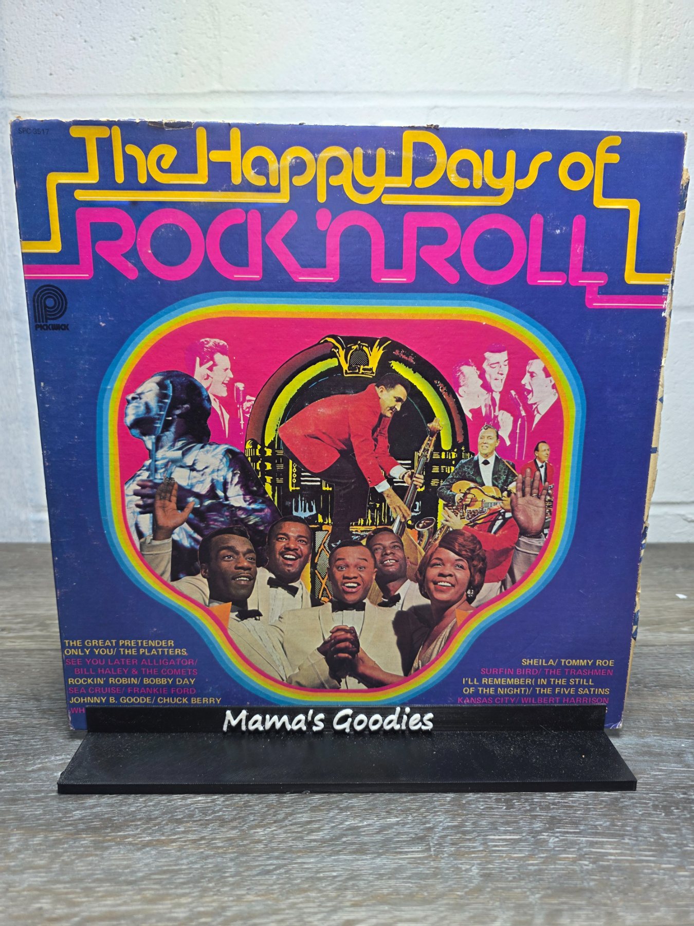 The Happy Days of Rock 'N Roll Various Artists LP Pickwick SPC-3517