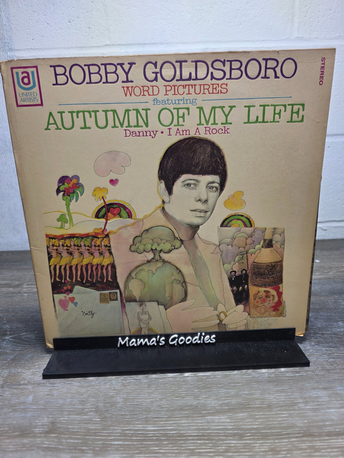Bobby Goldsboro Word Pictures LP Autumn of My Life United Artists 1968