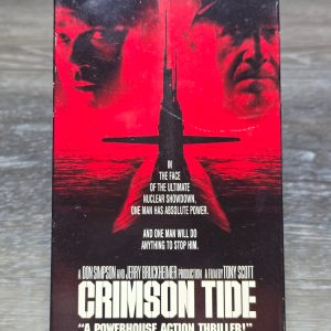 Crimson Tide VHS 1995 Denzel Washington Gene Hackman Tony Scott