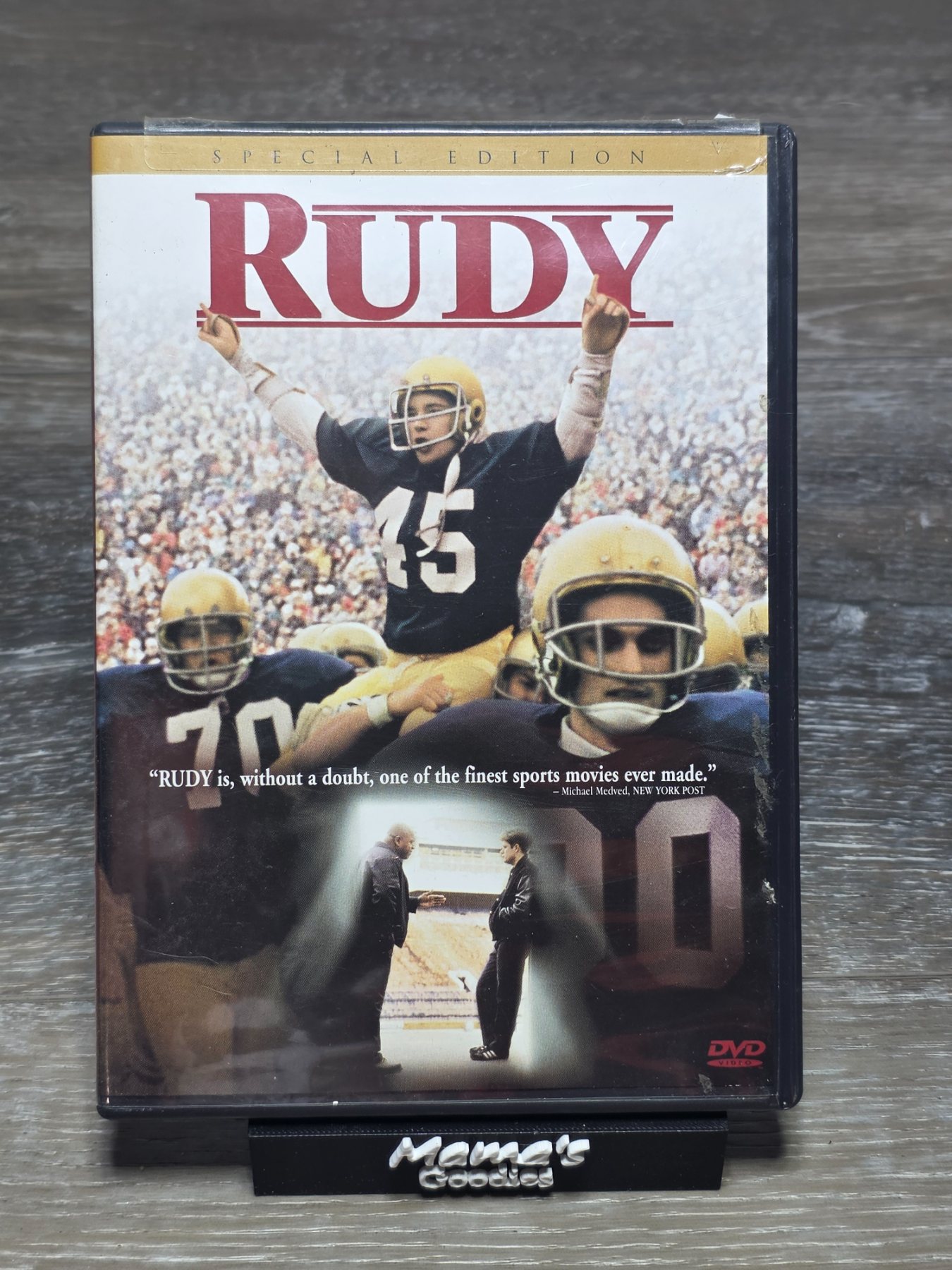 Rudy Special Edition Widescreen DVD 1993 Sean Astin