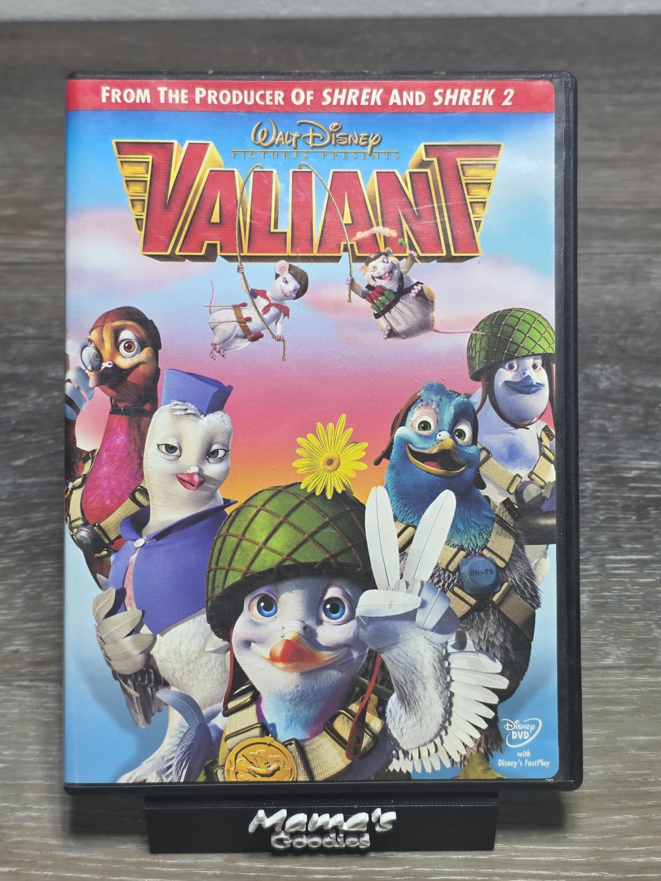 Valiant DVD 2005 Walt Disney Animated Family Movie Widescreen