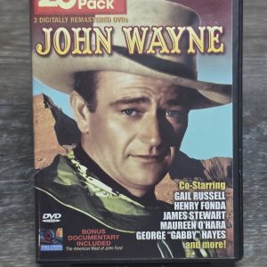 John Wayne 20 Movie Pack DVD 3-Disc Set Digitally Remastered
