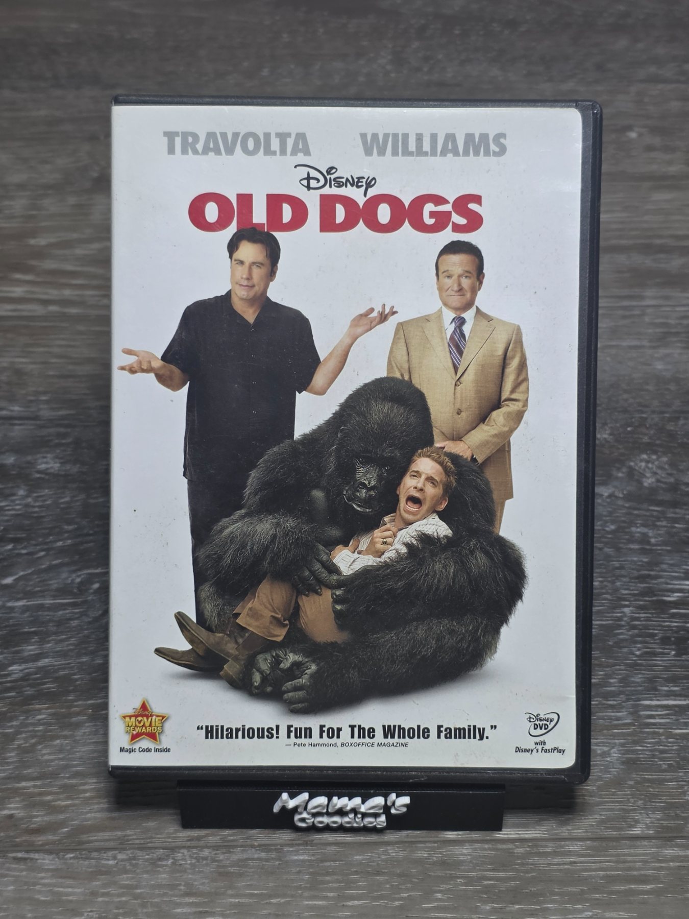 Old Dogs DVD 2010 Disney Widescreen John Travolta Robin Williams