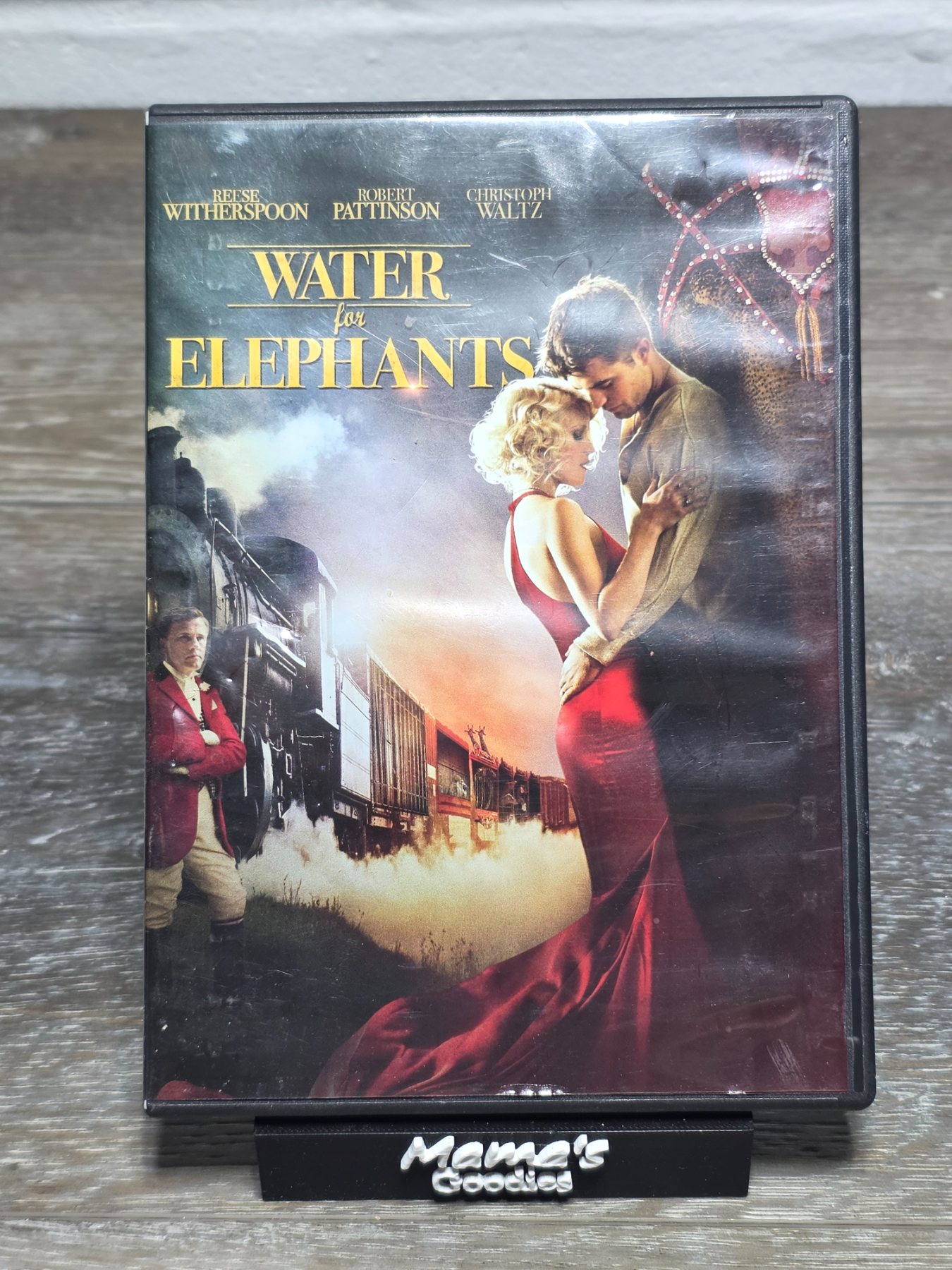 Water for Elephants DVD 2011 Reese Witherspoon Robert Pattinson PG-13