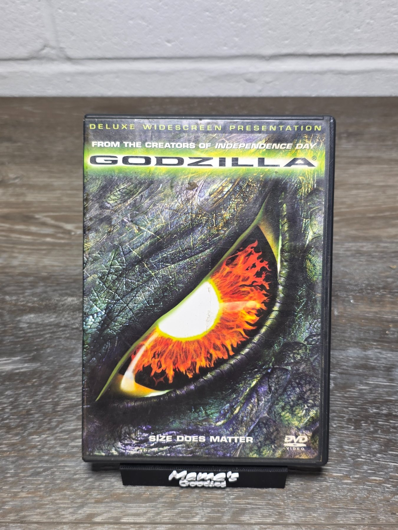 Godzilla 1998 Deluxe Widescreen Presentation DVD Matthew Broderick