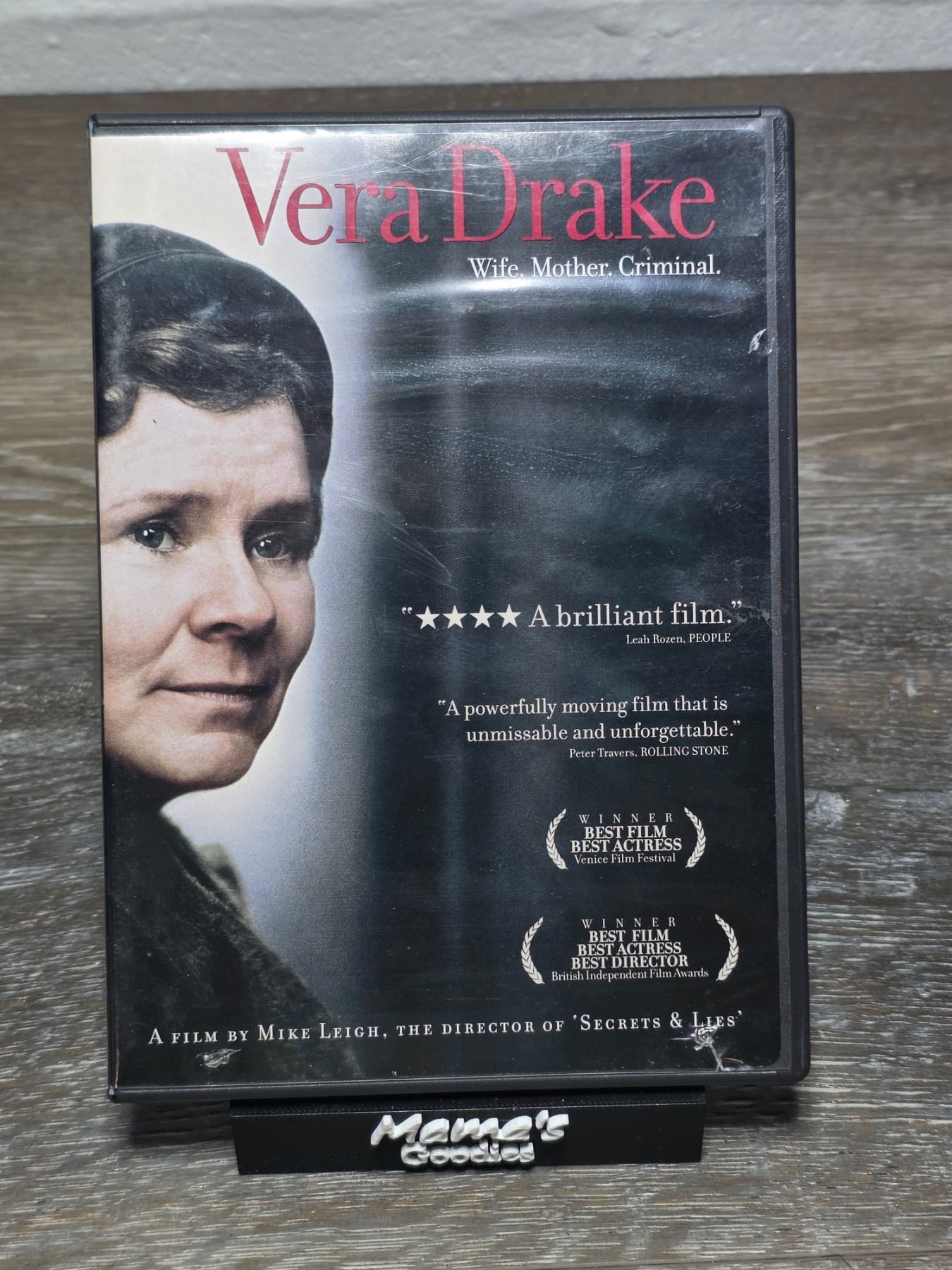 Vera Drake DVD 2005 Imelda Staunton Mike Leigh Drama