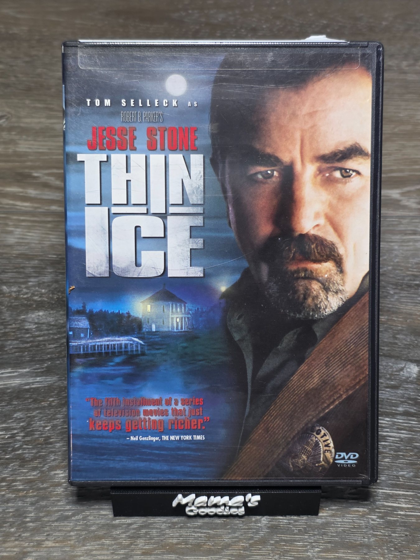 Jesse Stone: Thin Ice DVD 2009 Tom Selleck Crime Mystery