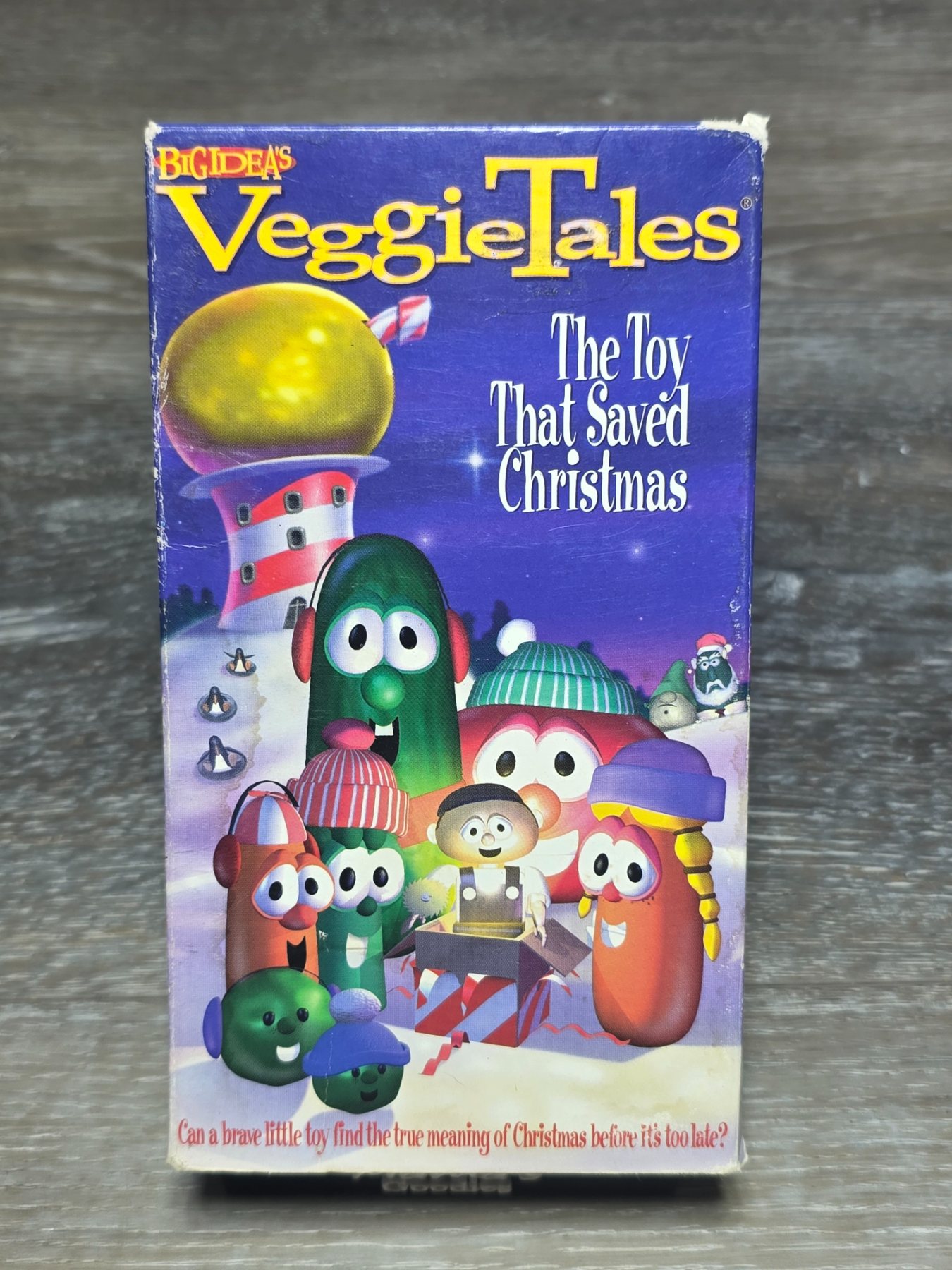 VeggieTales The Toy That Saved Christmas VHS Big Idea Lyrick