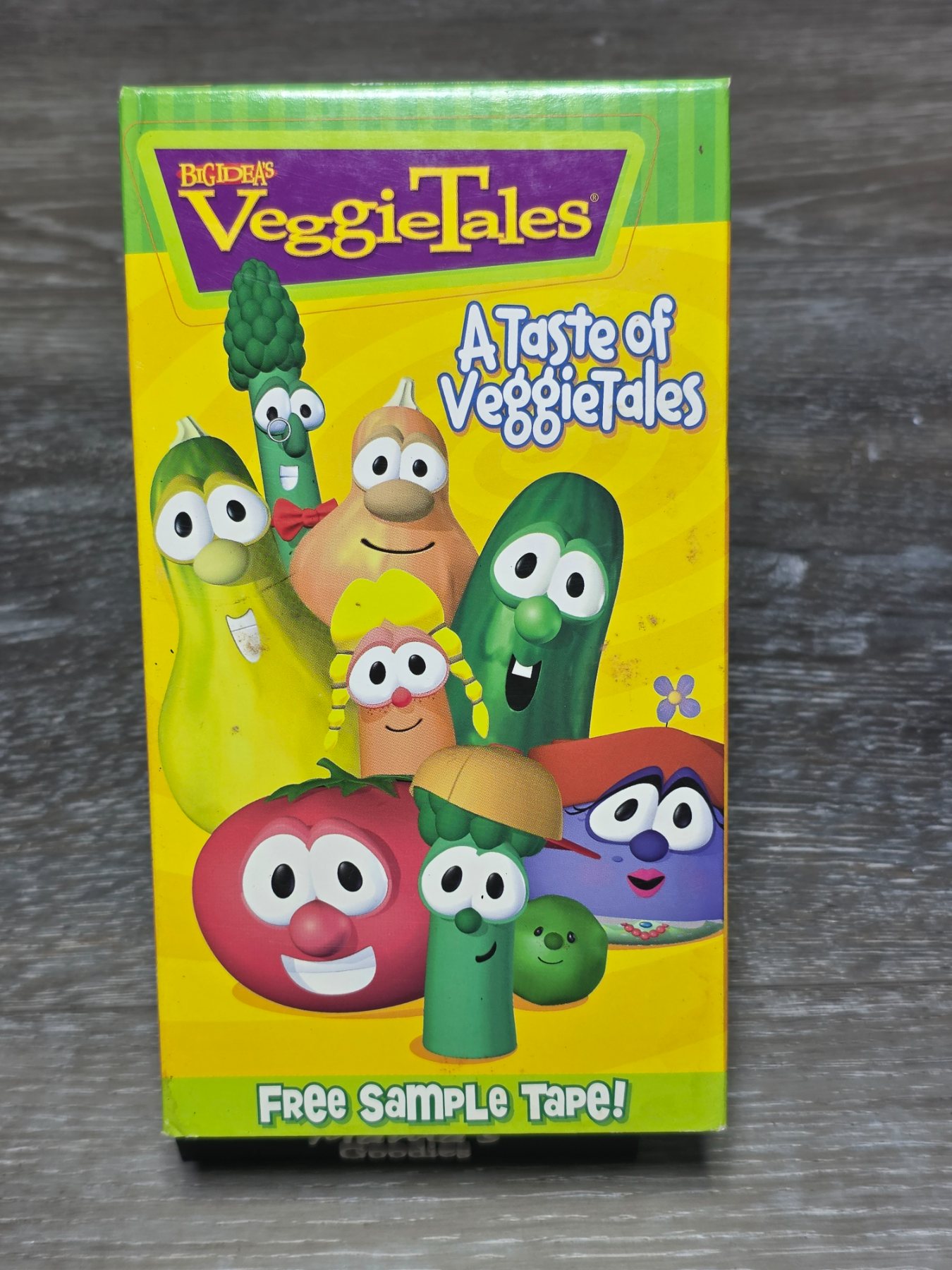 VeggieTales A Taste of VeggieTales Free Sample VHS 2000 Big Idea
