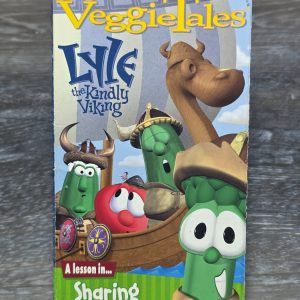 VeggieTales Lyle the Kindly Viking VHS 2001 A Lesson in Sharing