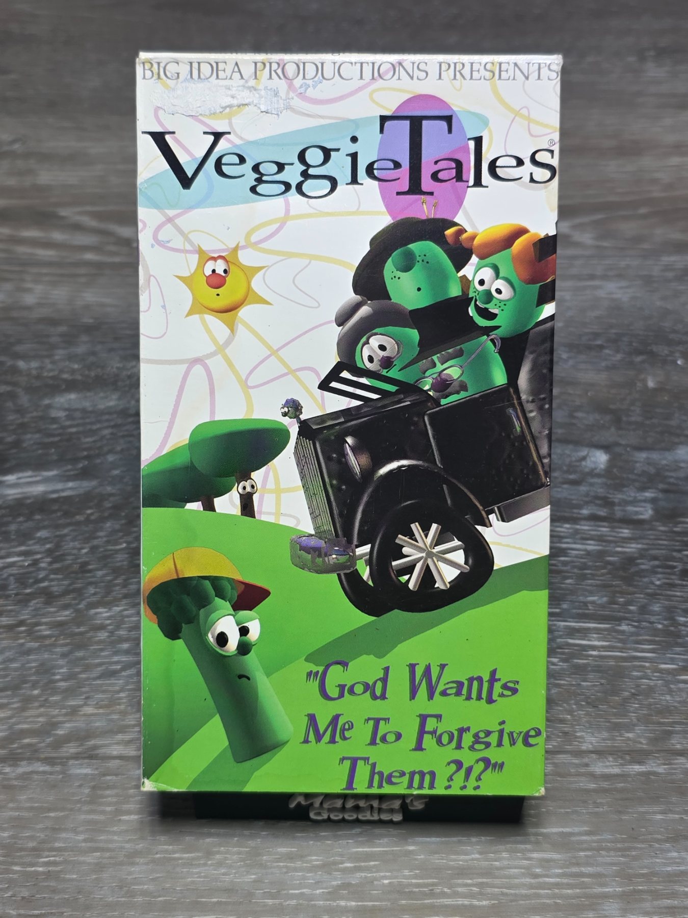 VeggieTales God Wants Me To Forgive Them 1994 VHS Everland