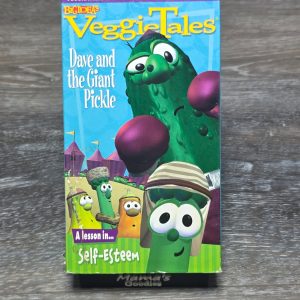 VeggieTales Dave and the Giant Pickle VHS 1996 Big Idea Self-Esteem