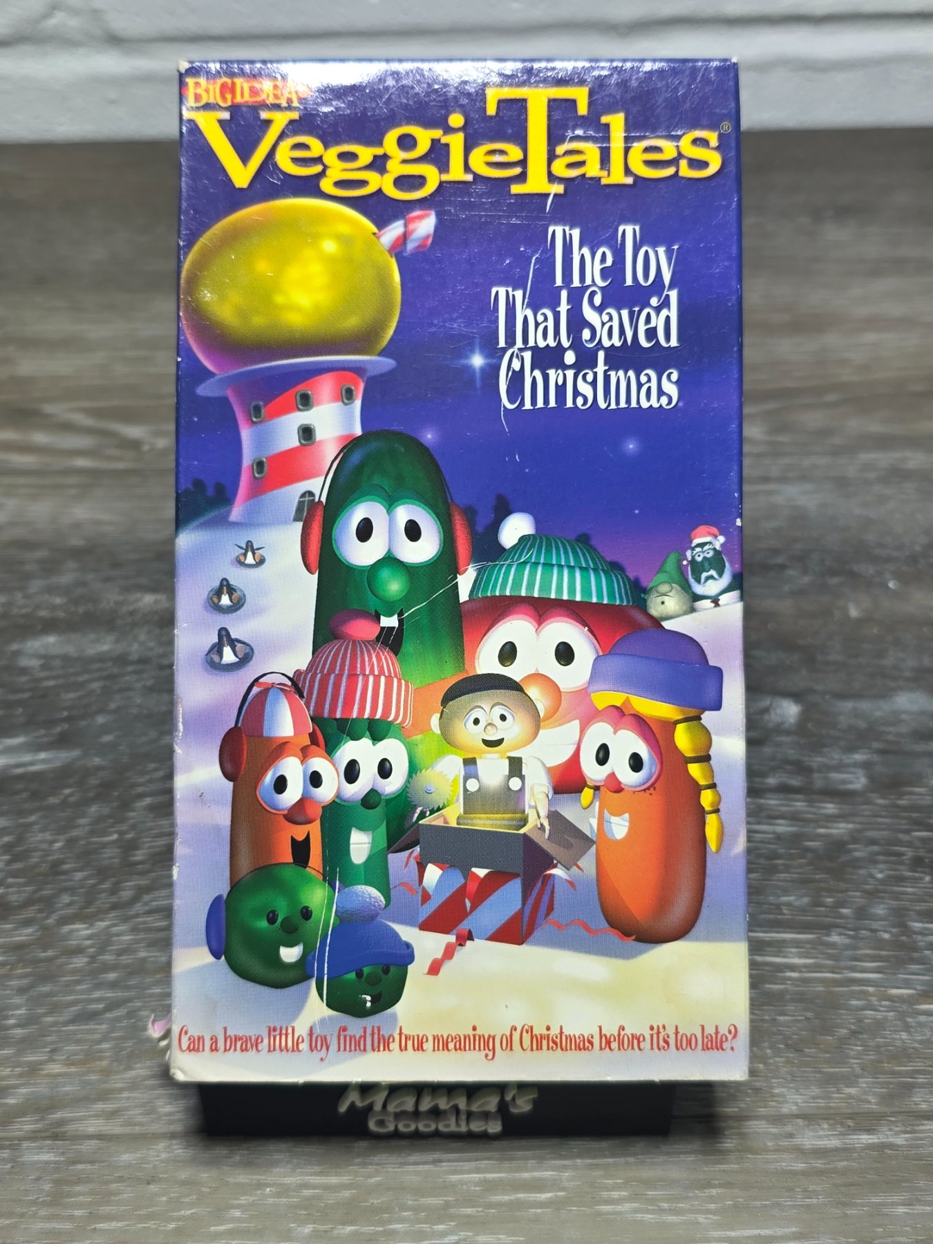 VeggieTales The Toy That Saved Christmas VHS Big Idea
