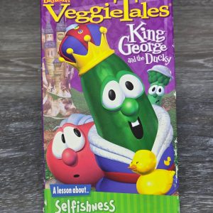 VeggieTales King George and the Ducky VHS 2000 Big Idea Selfishness
