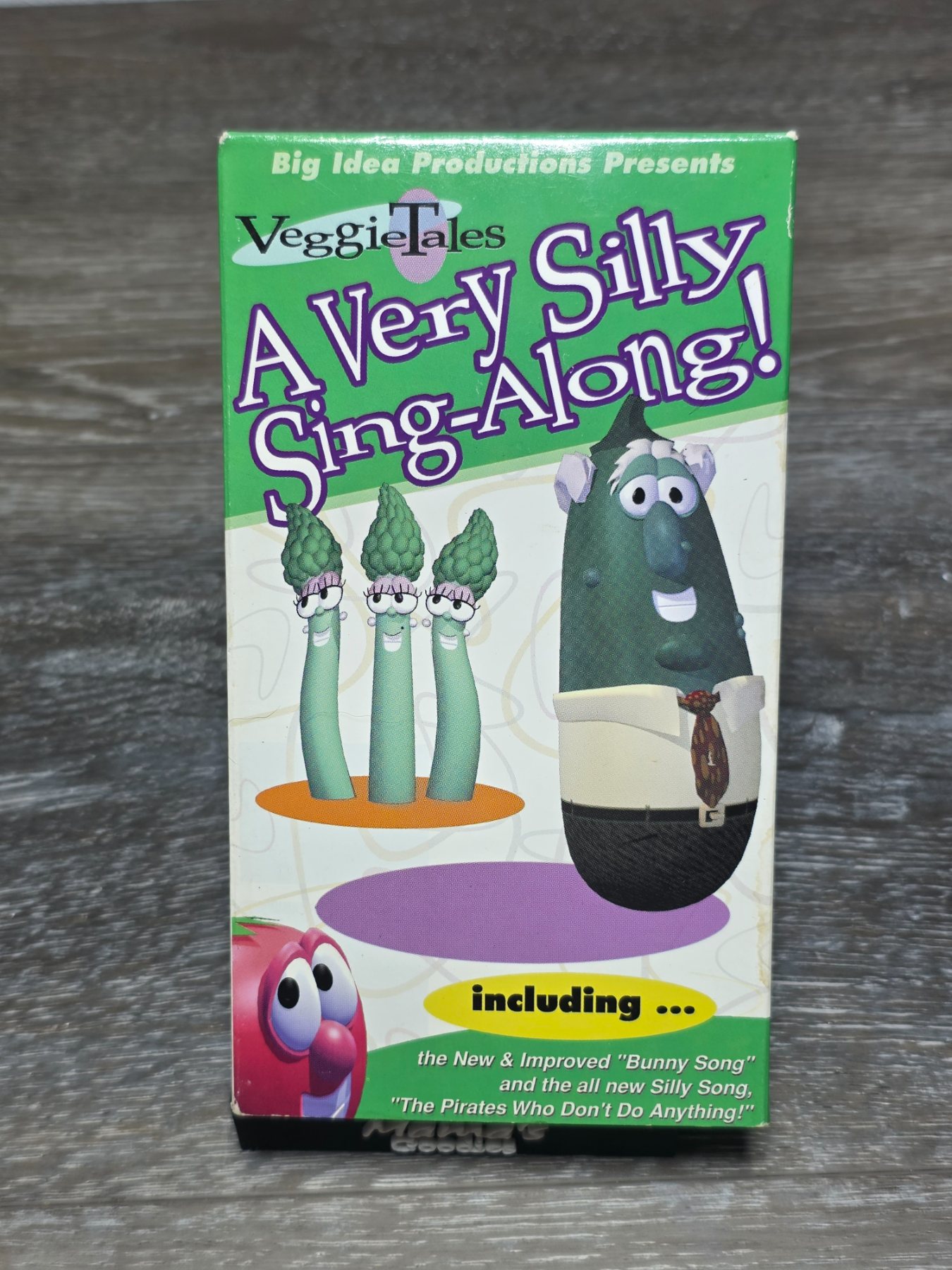 VeggieTales A Very Silly Sing-Along VHS 1997 Big Idea
