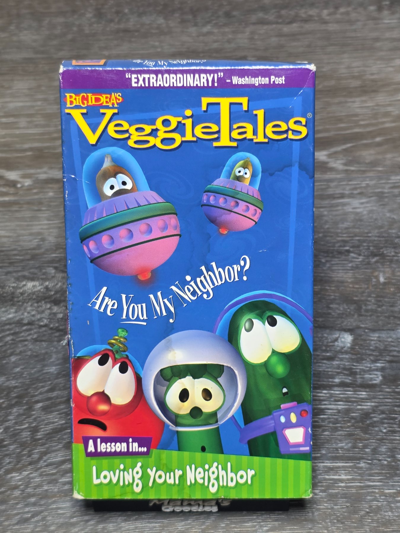 VeggieTales Are You My Neighbor? VHS Big Idea 1995