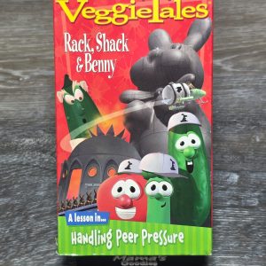 VeggieTales Rack Shack & Benny VHS 1995 Handling Peer Pressure