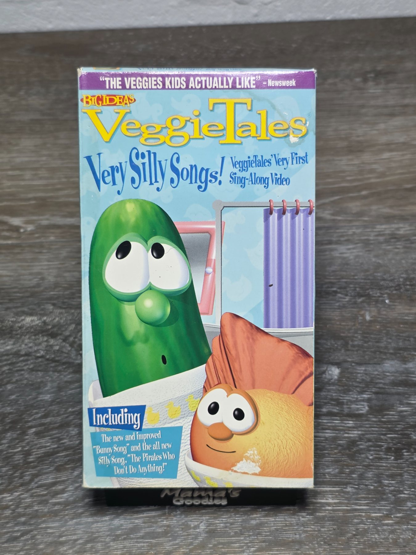VeggieTales Very Silly Songs VHS A Very Silly Sing-Along 1997