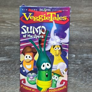 VeggieTales Sumo of the Opera VHS 2004 Big Idea Green Tape