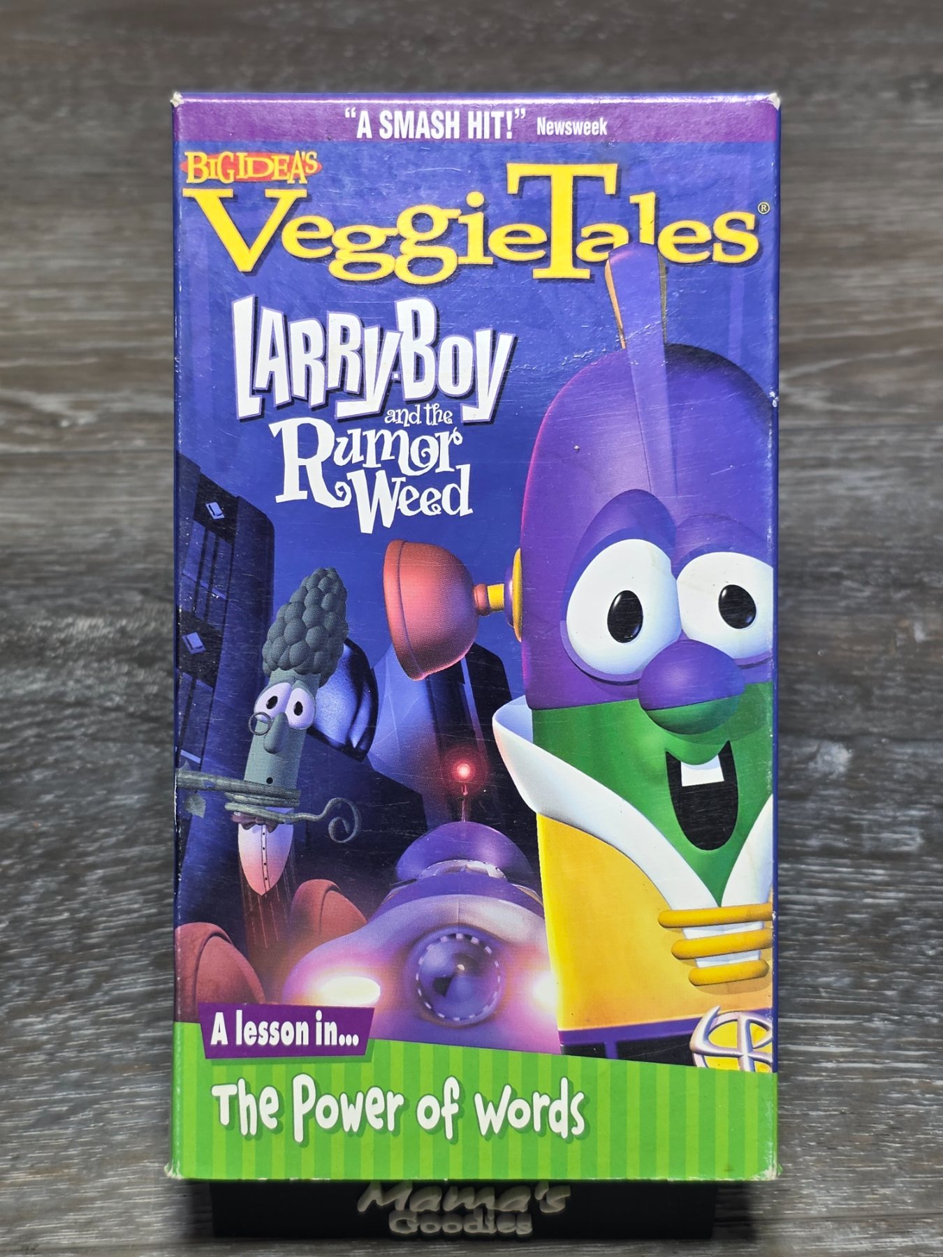 VeggieTales Larry-Boy and the Rumor Weed VHS Big Idea 1999