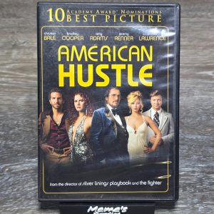 American Hustle DVD 2013 Christian Bale Amy Adams Bradley Cooper