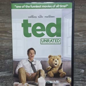 Ted Unrated DVD 2012 Widescreen Mark Wahlberg Mila Kunis Seth MacFarlane
