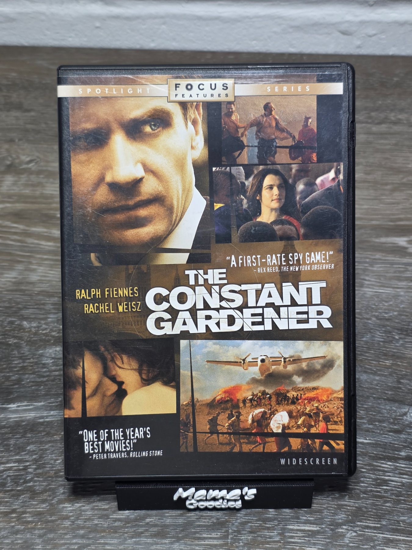 The Constant Gardener DVD Widescreen Ralph Fiennes Rachel Weisz