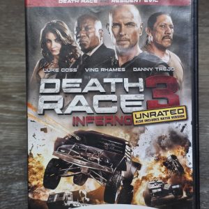 Death Race 3 Inferno Unrated DVD Luke Goss Ving Rhames Rental Copy