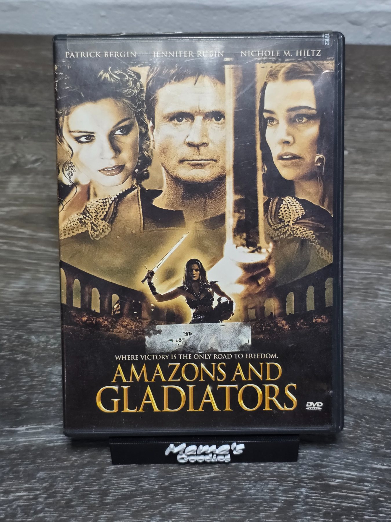 Amazons and Gladiators DVD 2001 Patrick Bergin Jennifer Rubin 18A