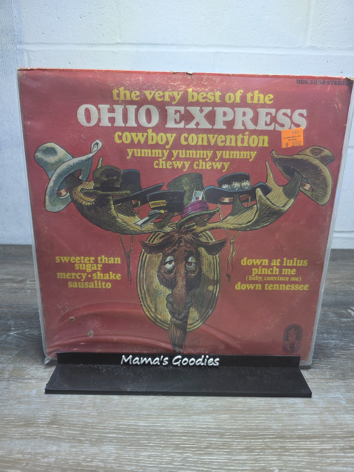 Ohio Express Very Best Of LP BDS 5058 Buddah Promo Cowboy Convention