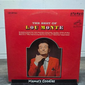Lou Monte The Best of Lou Monte RCA Victor LSP-3672(e) Stereo LP 1966