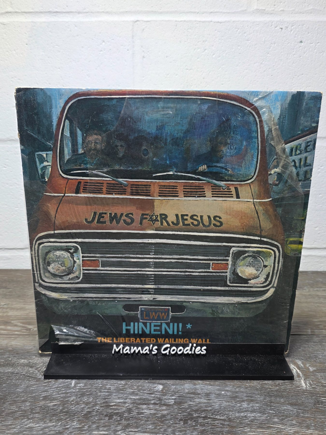 Hineni! The Liberated Wailing Wall Jews for Jesus Christian Folk LP