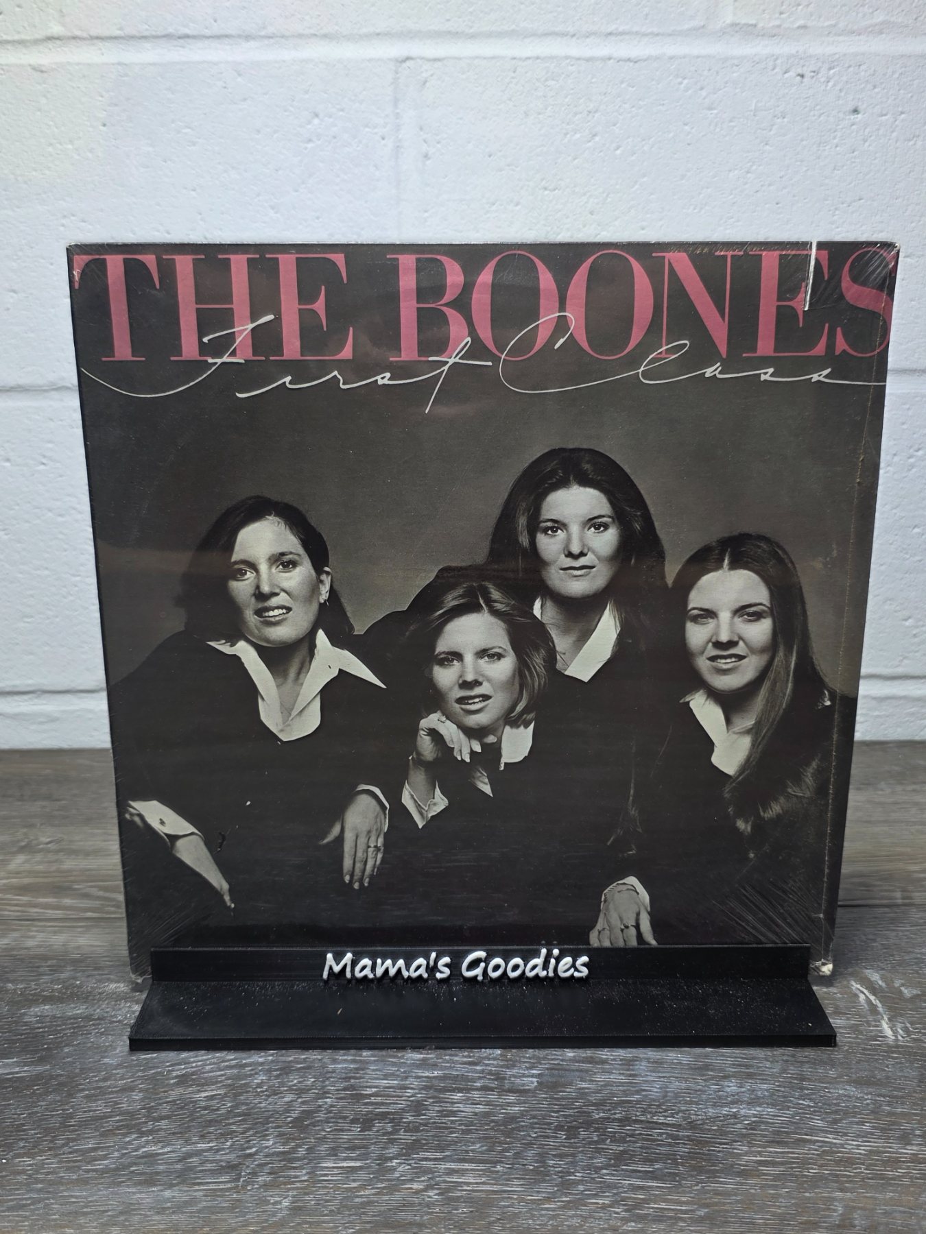 The Boones First Class 1978 Christian Pop LP Lamb & Lion LL-1038