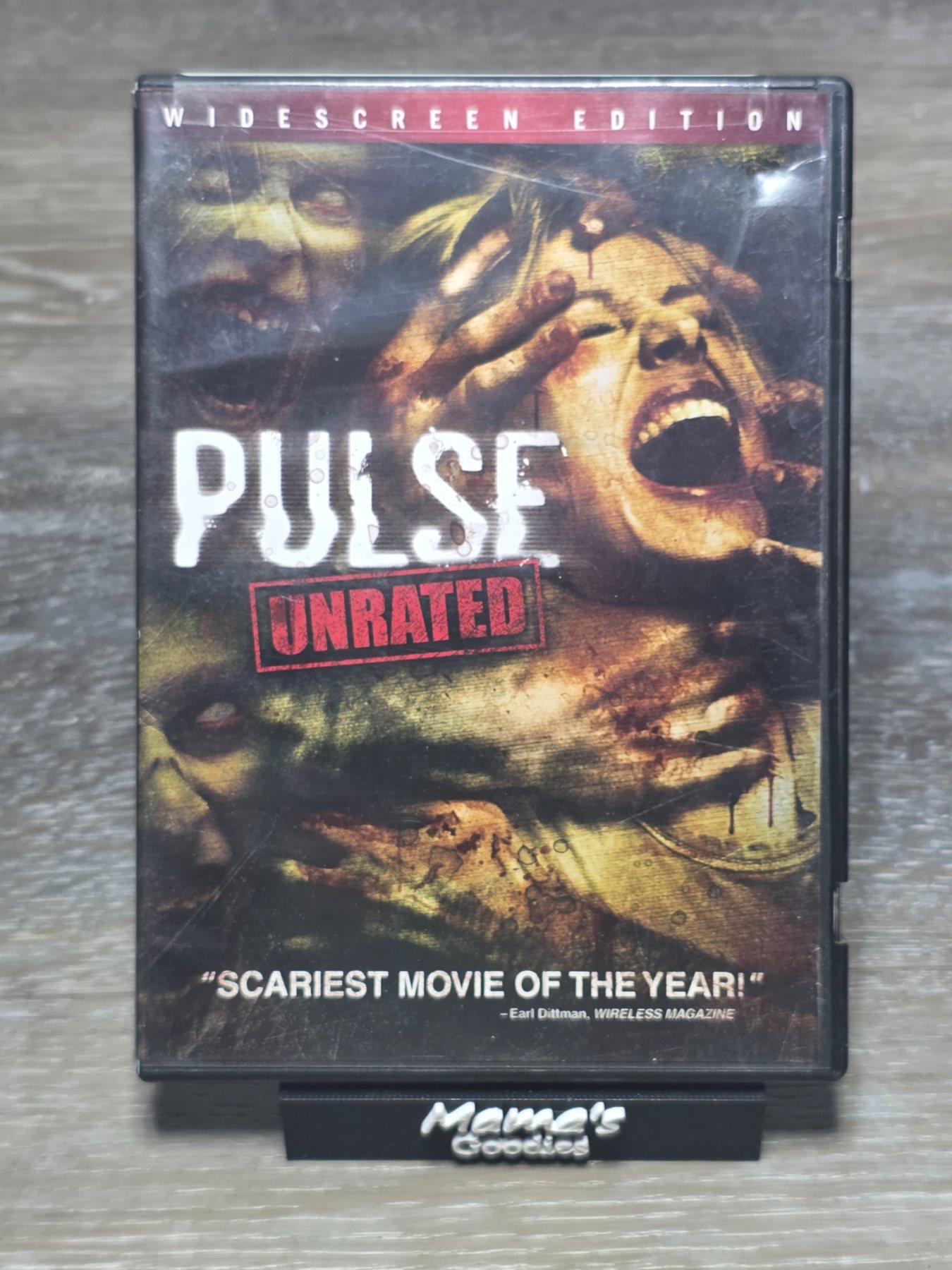 Pulse Unrated Widescreen Edition DVD 2006 Kristen Bell Horror