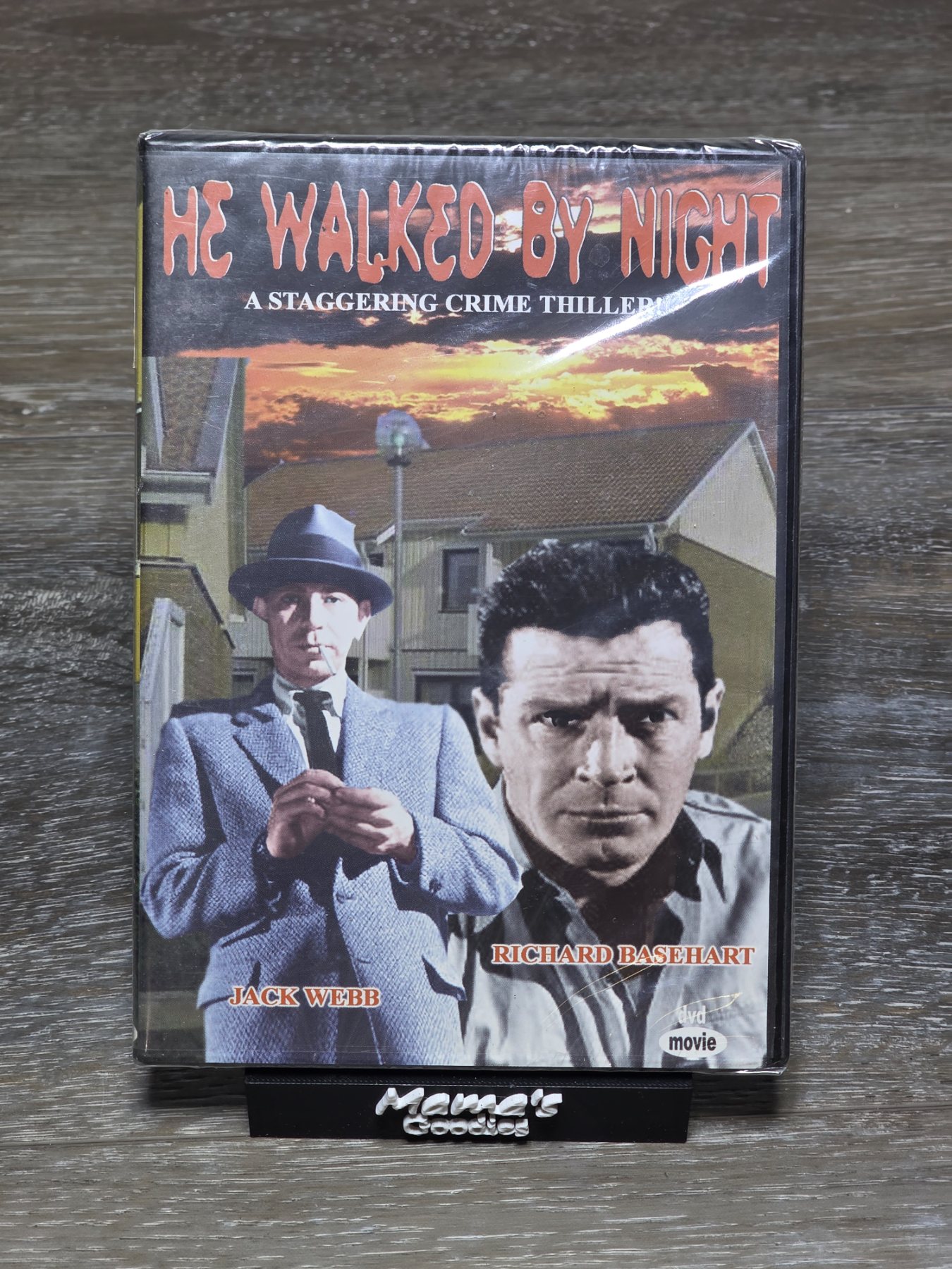 He Walked By Night DVD 1948 Film Noir Richard Basehart Jack Webb