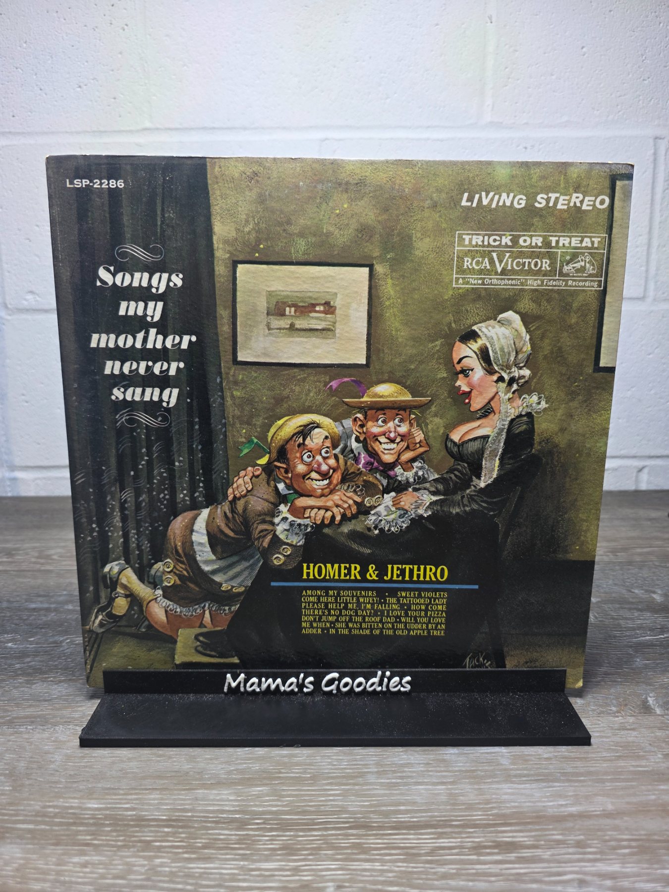 Homer & Jethro Songs My Mother Never Sang Vintage Stereo LP LSP-2286