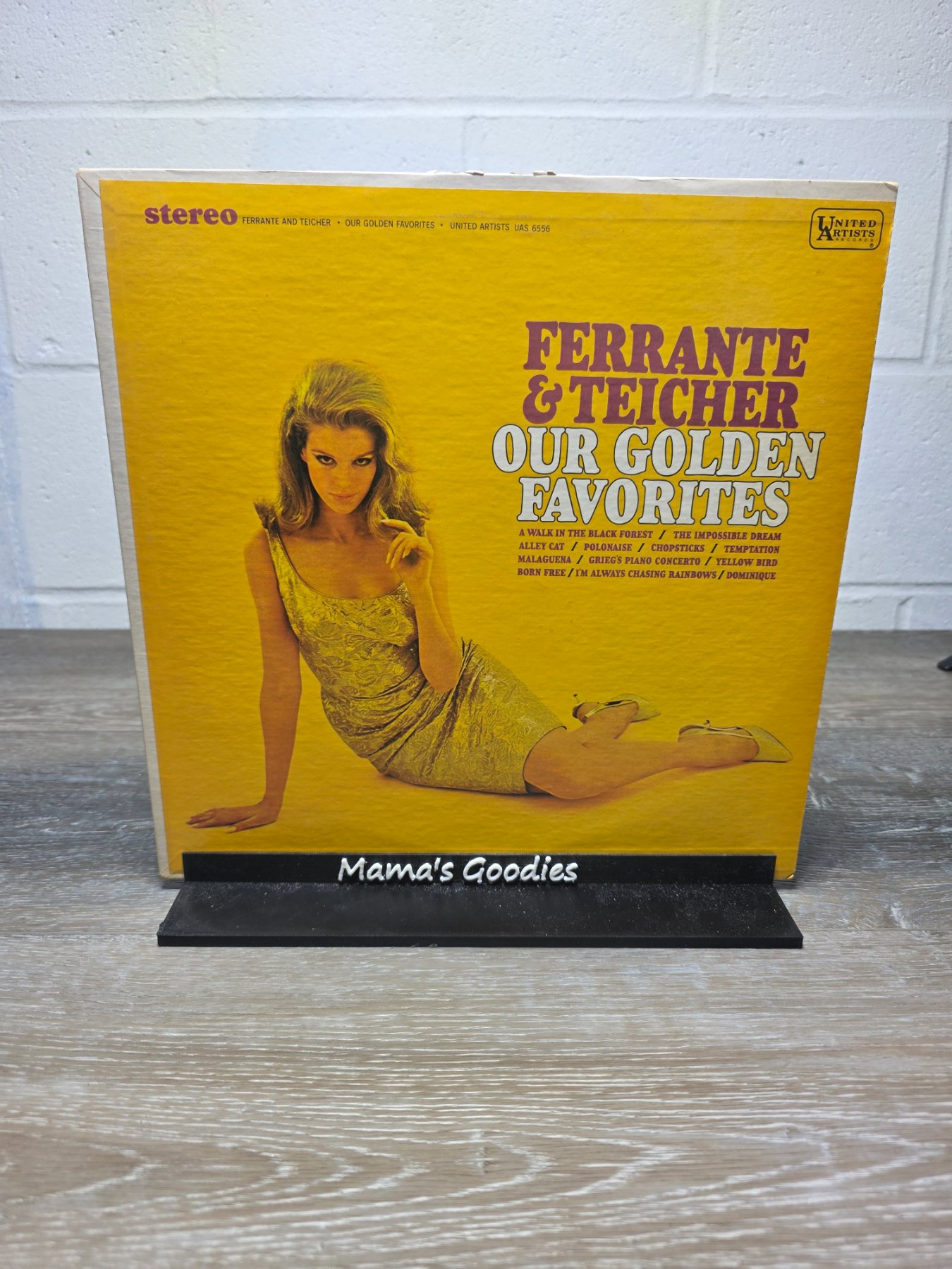 Vintage Ferrante & Teicher Our Golden Favorites Stereo LP UAS 6556