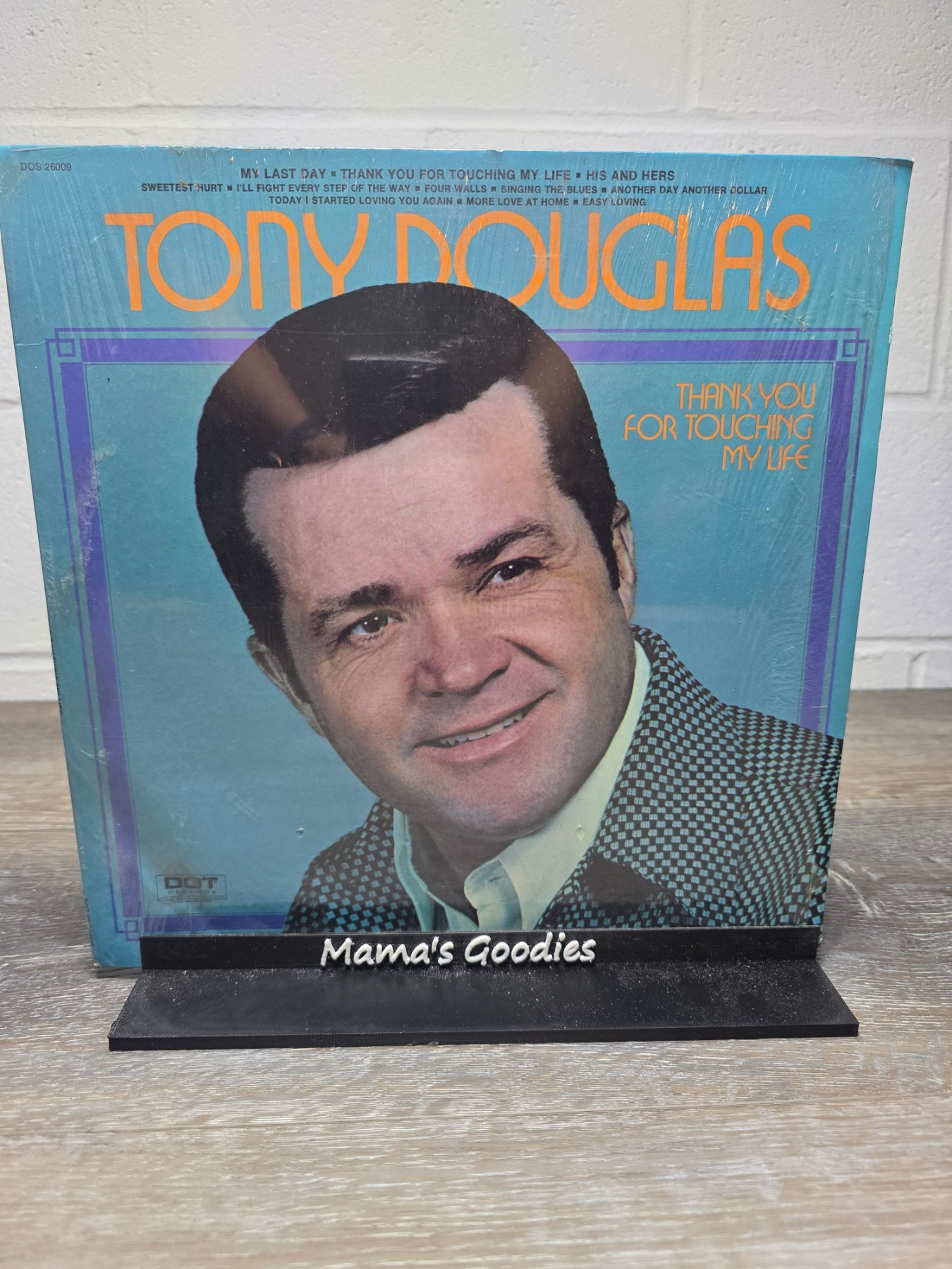 Tony Douglas Thank You For Touching My Life 1973 Dot LP DOS-26009