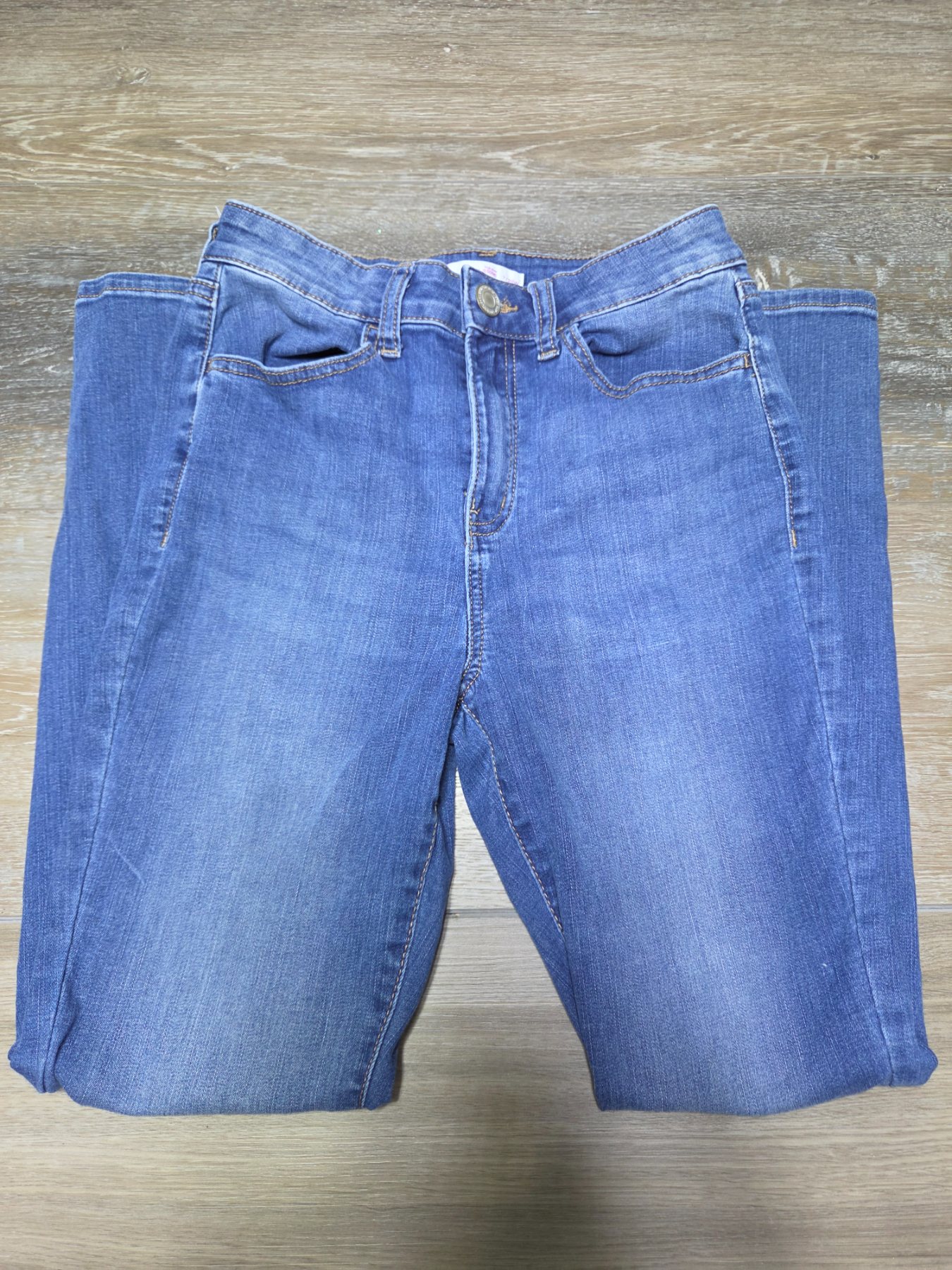SO Ultimate Jegging High Rise Skinny Jeans Womens 7/28W Blue